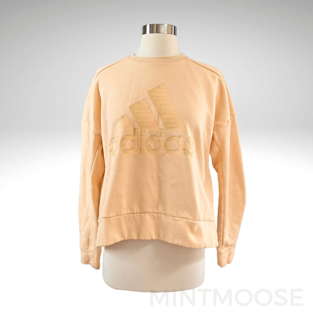 ADIDAS Glam Logo Sweatshirt  Size Medium